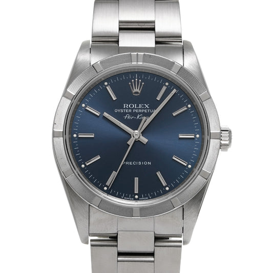 14010 Air-King U (manufactured circa 1997) Blue ROLEX Men's [Pre-owned].