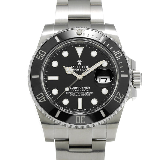 Submariner Date 116610LN Random Serial Black ROLEX Men's [Pre-Owned].