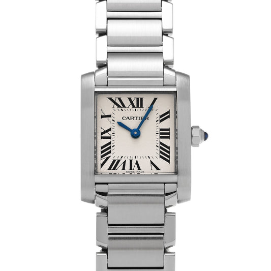 Tank Francaise SM W51008Q3 Silver CARTIER Ladies [Pre-owned]