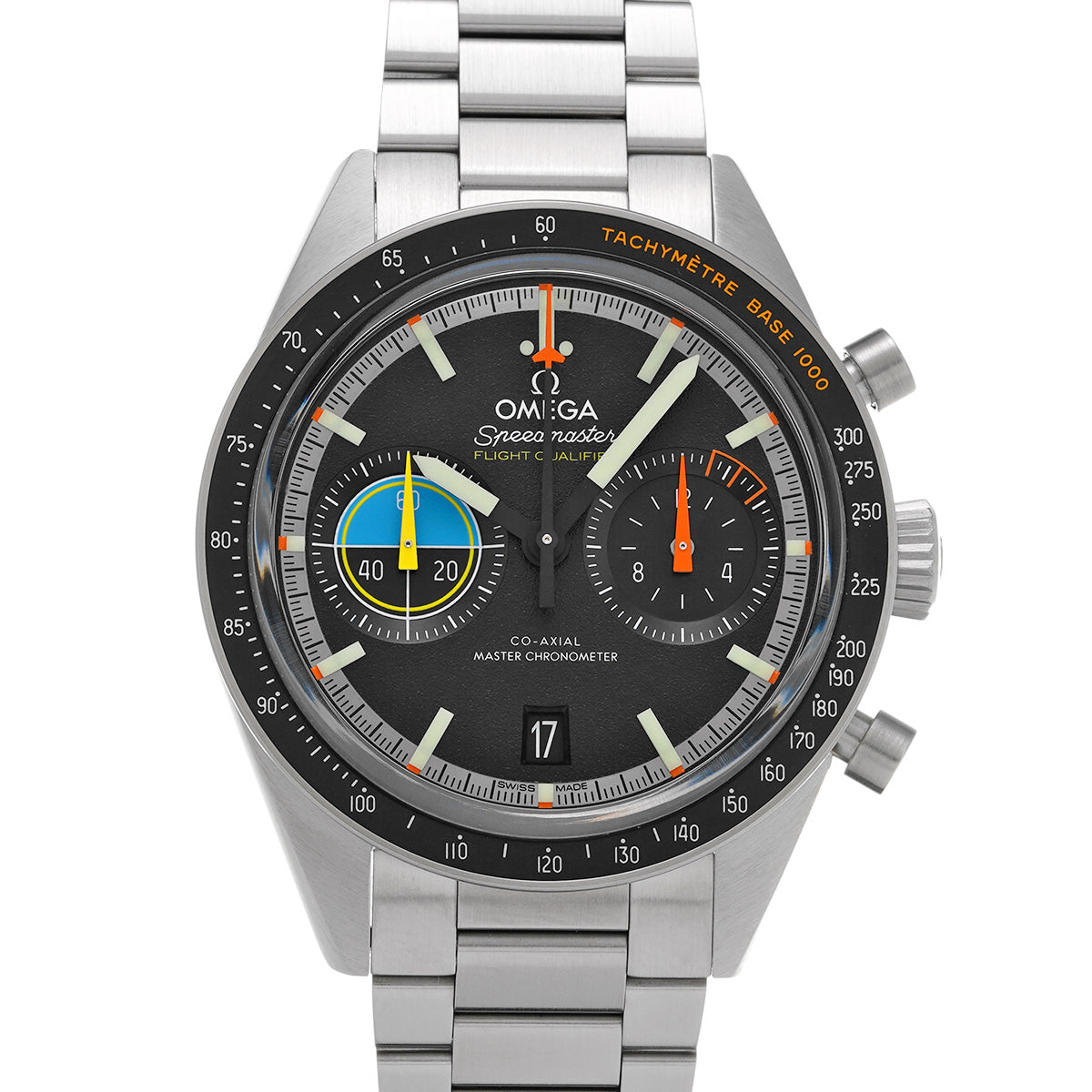 Speedmaster Pilot 332.10.41.51.01.002 Black OMEGA Men's [Pre-owned].