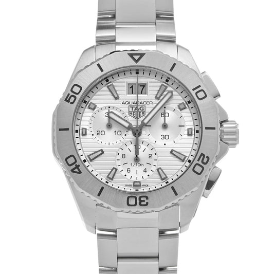 Aquaracer Professional 200 Chronograph CBP1111.BA0627 Silver TAG HEUER Men's [Pre-Owned]