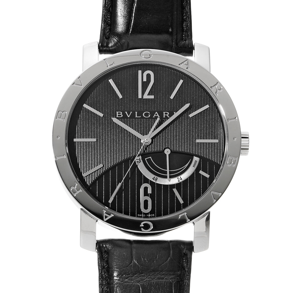 Bulgari Bulgari BB41SL Black BVLGARI Men's [Pre-owned].