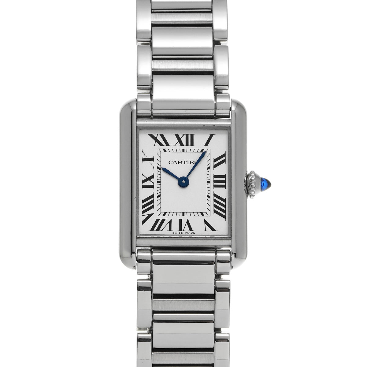 Tank Must SM WSTA0051 Silver CARTIER Ladies [Pre-owned]