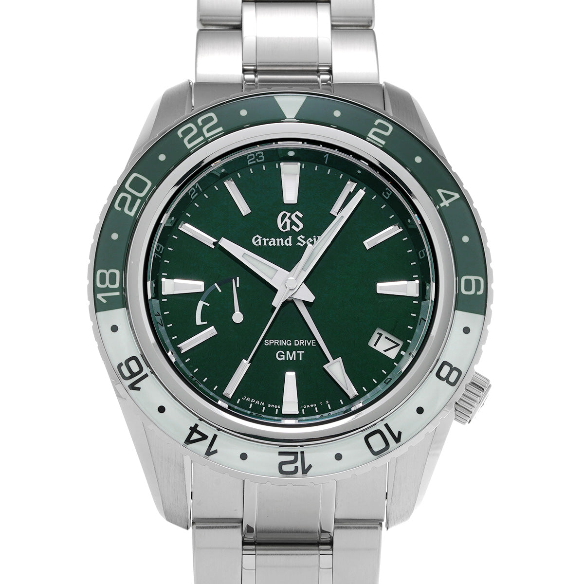 Sport Collection Spring Drive GMT SBGE295 Green Grand Seiko Men's [Pre-Owned].
