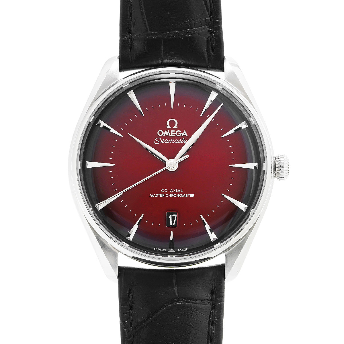 Seamaster Boutique Edition Co-Axial Master Chronometer 511.13.40.20.11.002 Burgundy OMEGA Mens [Pre-owned]