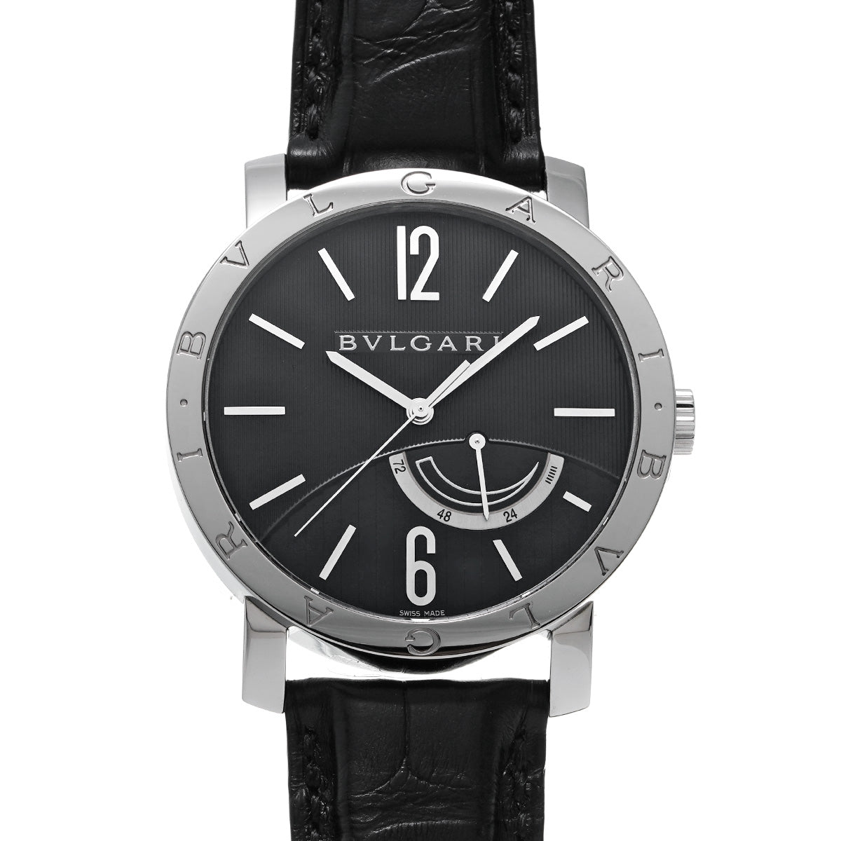 Bulgari Bulgari BB41SL Black BVLGARI Men's [Pre-owned].
