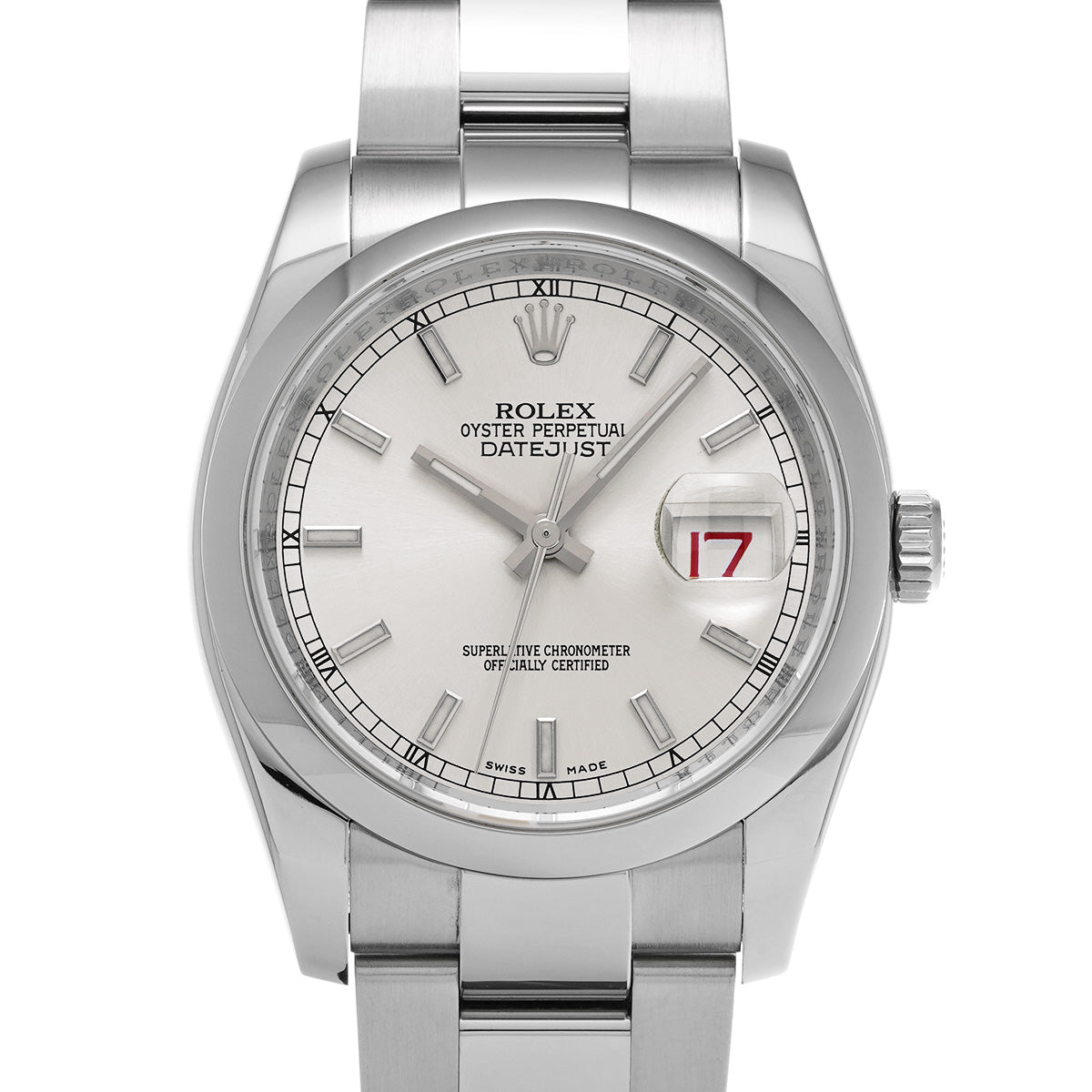 DATE JUST 116200 Z (made around 2007) Silver ROLEX Men's [Pre-Owned].