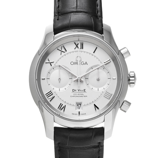 De Ville Hour Vision Co-Axial Chronograph 431.13.42.51.02.001 Silver OMEGA Men's [New]