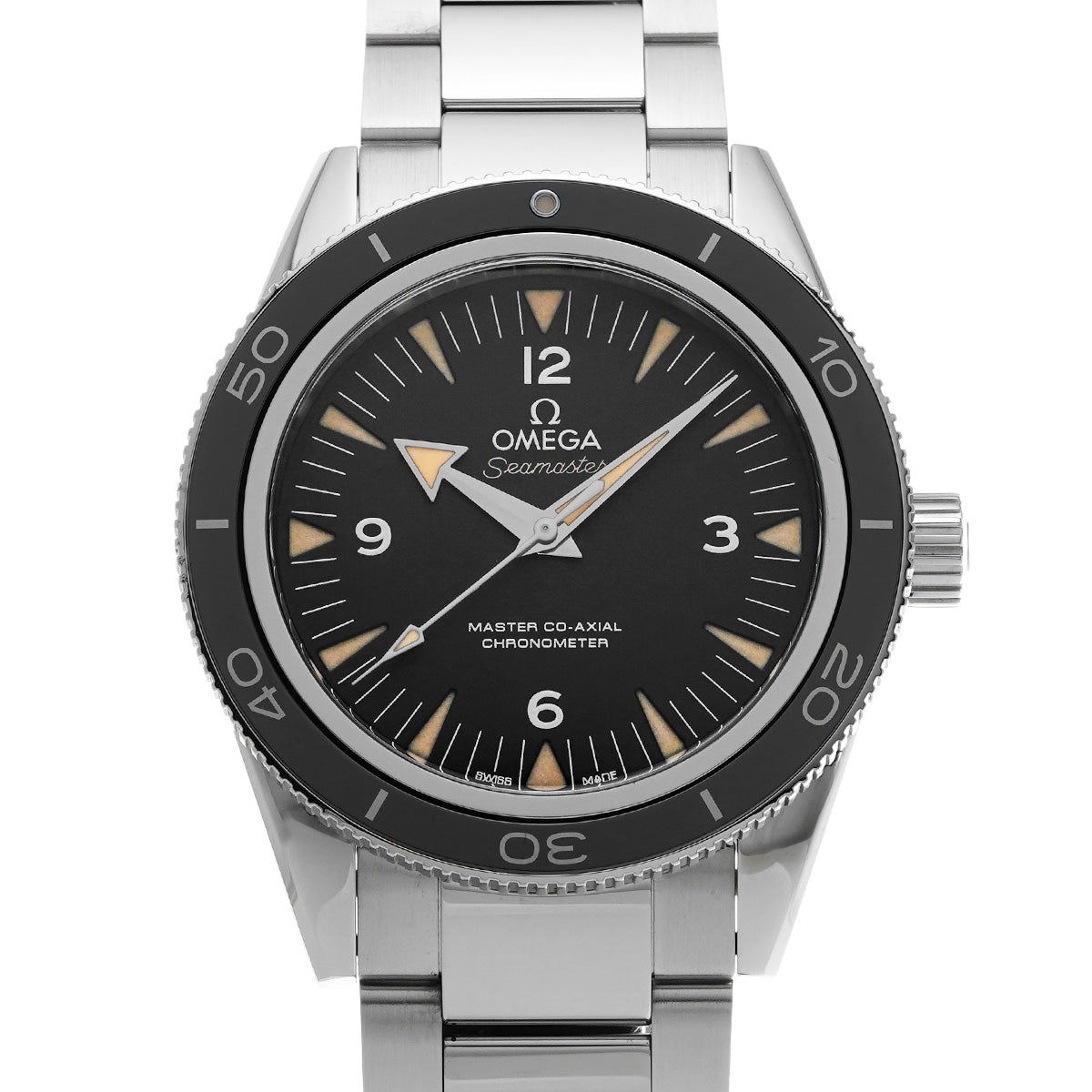 Seamaster 300 Master Co-Axial 233.30.41.21.01.001 Black OMEGA Men's [pre-owned].