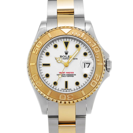 Yacht-Master 168623 A (manufactured circa 1999) White ROLEX Ladies [Pre-Owned].