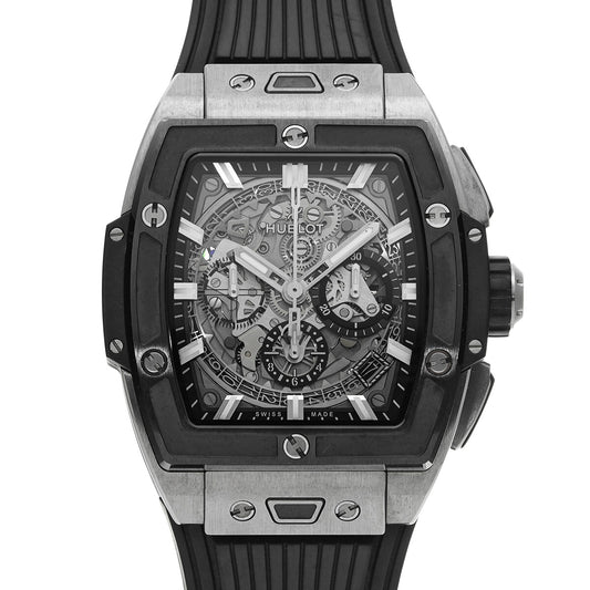 Spirit of Big Bang Titanium Ceramic 642.NM.0170.RX Skeleton HUBLOT Men's [Pre-Owned].