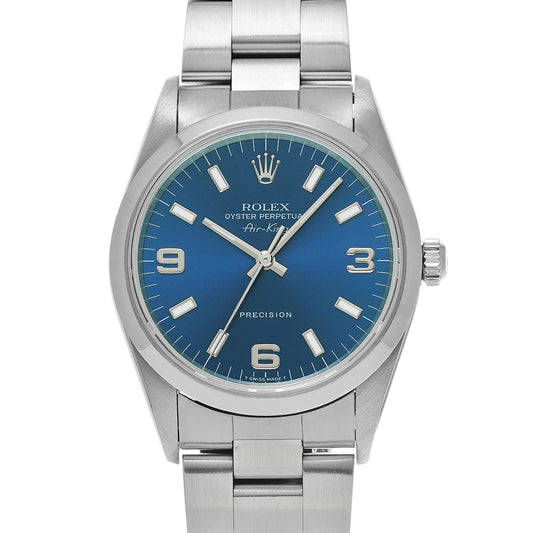 Air-King 14000 U (manufactured circa 1997) Blue ROLEX Men's [Pre-Owned].