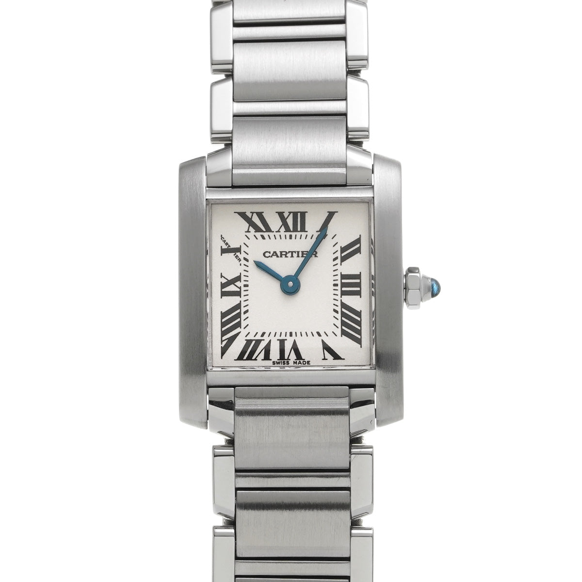 Tank Francaise SM W51008Q3 Silver CARTIER Ladies [Pre-owned]