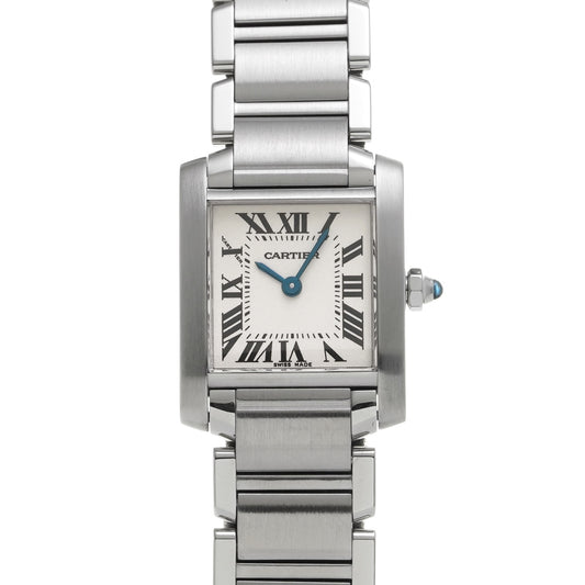Tank Francaise SM W51008Q3 Silver CARTIER Ladies [Pre-owned]