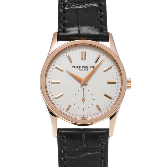 Calatrava 3796R-012 Silver PATEK PHILIPPE Men's [Pre-Owned].