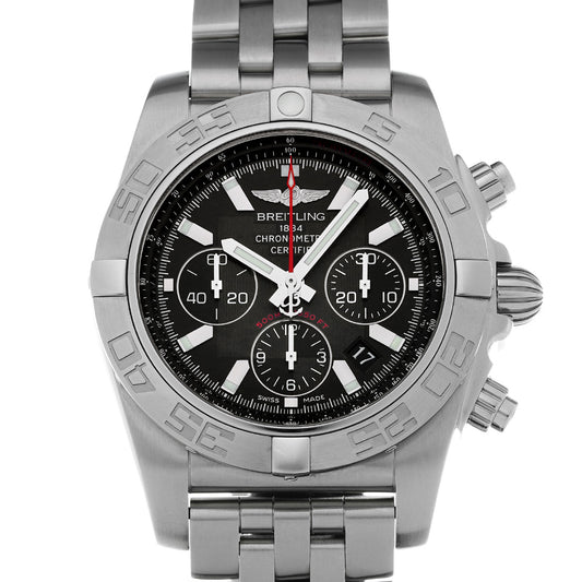 Chronomat 44 Flying Fish A010B08PA Black BREITLING Men's [Pre-Owned].