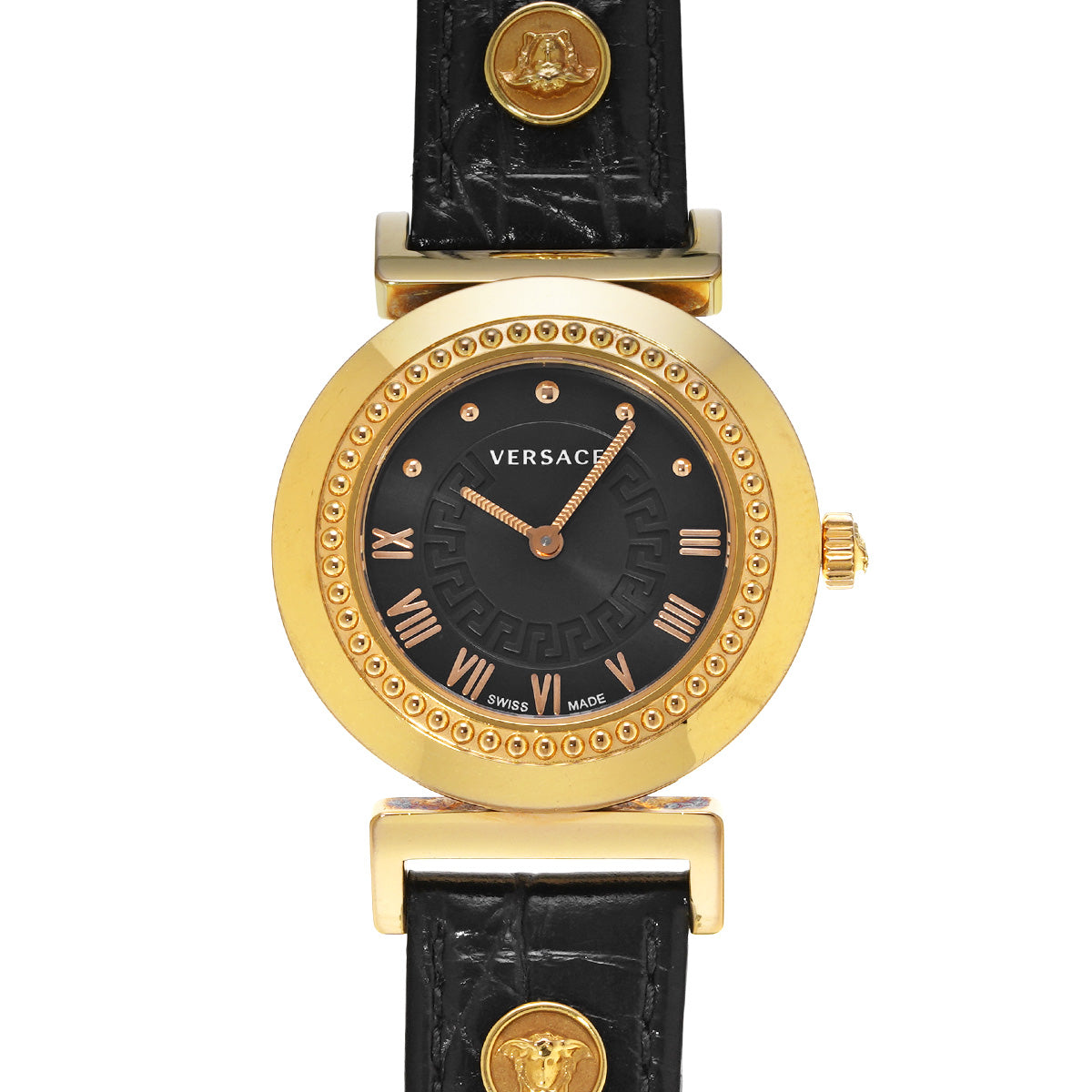 Urban Mystique Chronograph P5Q80D009S009 Black VERSACE Men's [Pre-owned].