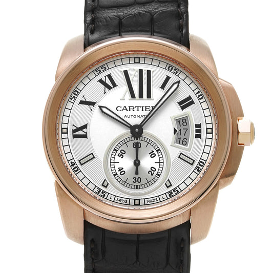 Calibre de Cartier W7100009 Silver CARTIER Men's [Pre-owned].