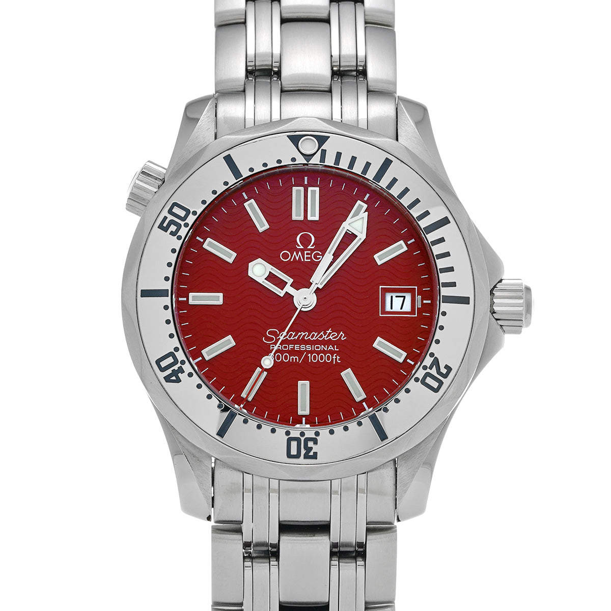 Seamaster Professional 300 Marui Limited Edition 2562.60 Red OMEGA Men's [Pre-Owned].