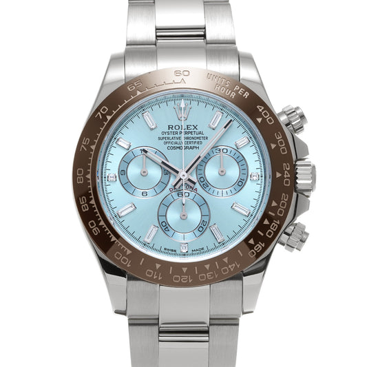Cosmograph Daytona 116506A Random Serial Ice Blue/Diamond ROLEX Men's [Pre-Owned].