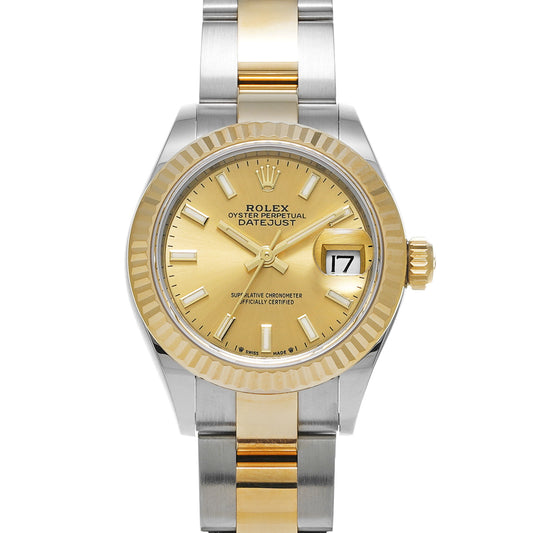 Lady Datejust 28 279173 Random Serial Champagne ROLEX Ladies [Pre-owned].