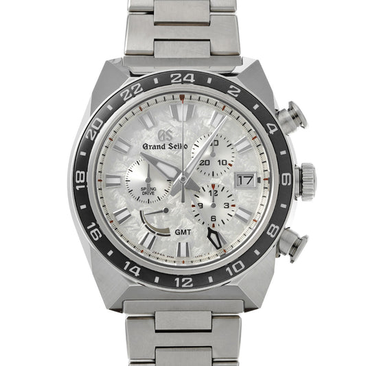 Sport Collection Spring Drive Chronograph GMT SBGC253 Shiny White Grand Seiko Men's [Pre-Owned].