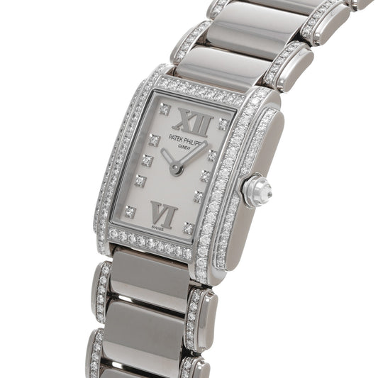 Twenty-4 4908/310G-011 Silver/diamond PATEK PHILIPPE Ladies [Pre-Owned].