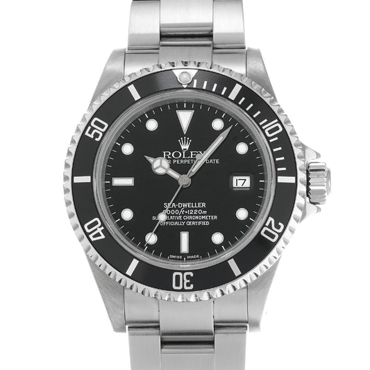 Sea-Dweller 16600 Y (made around 2002) Black ROLEX Men's [Pre-Owned].