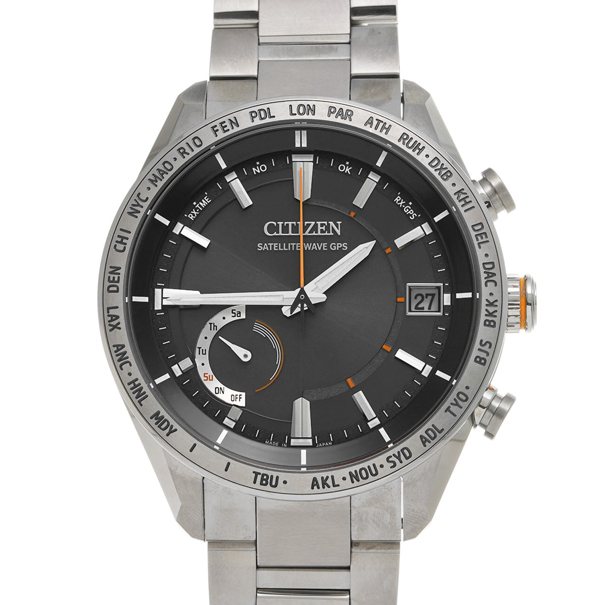 ATESSA Eco-Drive CC3081-52E Black CITIZEN Men's [Pre-owned].