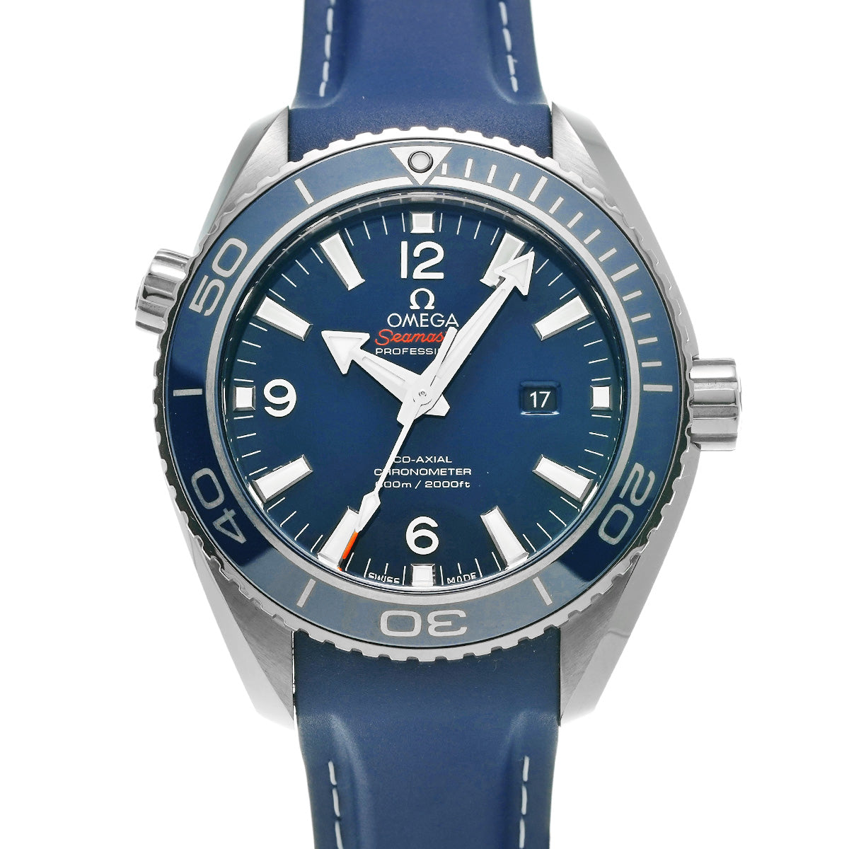 Seamaster Planet Ocean 600 Co-Axial 232.92.38.20.03.001 Blue OMEGA Unisex [Pre-owned]