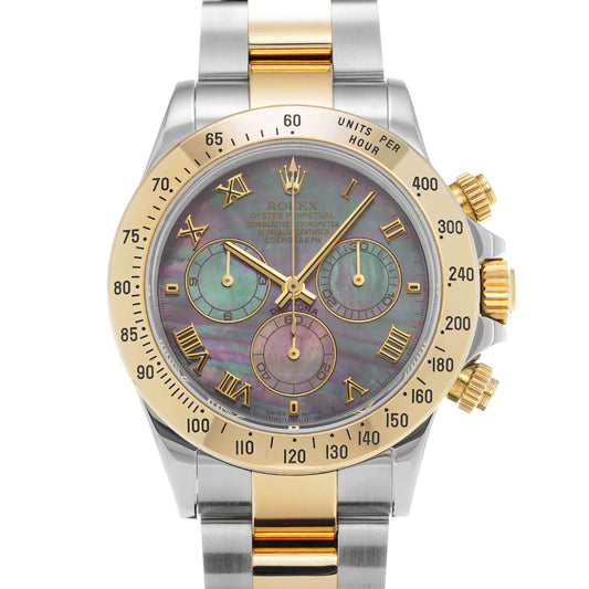 Cosmograph Daytona 116523NR P No. (manufactured around 2000) Black MOP ROLEX Men's [Pre-Owned].