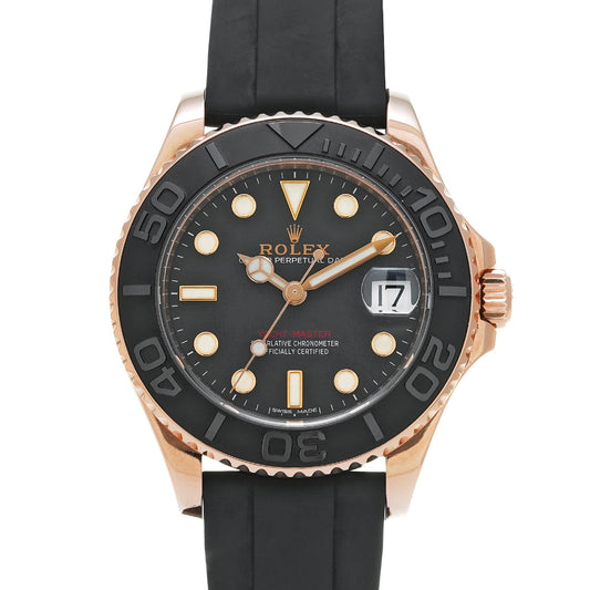 Yacht-Master 37 268655 Random Serial Black ROLEX Unisex [Pre-Owned].