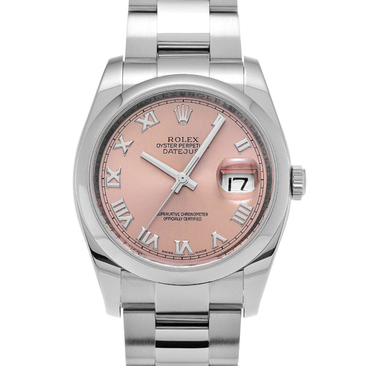 DATE JUST 116200 D (manufactured circa 2006) Pink ROLEX Men's [Pre-Owned].