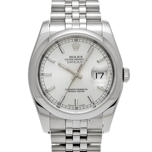 DATE JUST 116200 Random Serial White ROLEX Men's [Pre-owned].