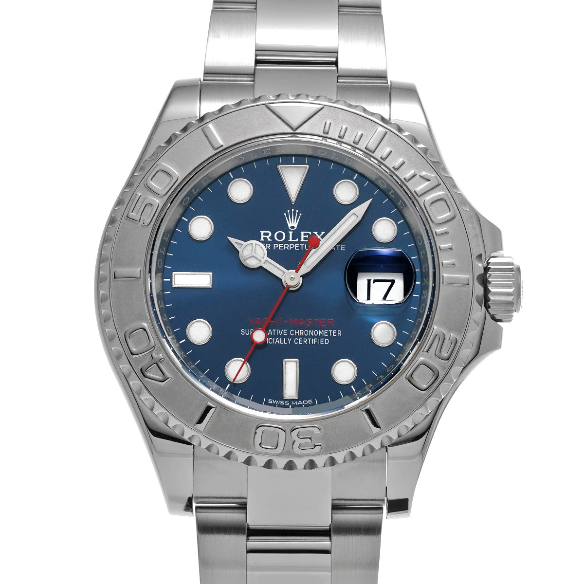 Yacht-Master 116622 Random Serial Blue ROLEX Men's [Pre-Owned].