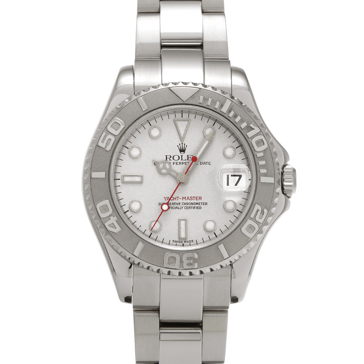 Yacht-Master Boys 168622 P (manufactured circa 2000) Gray ROLEX Unisex [Pre-Owned].