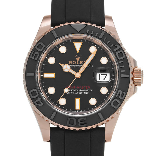 Yacht-Master 40 126655 Random Serial Black ROLEX Men's [Pre-Owned].