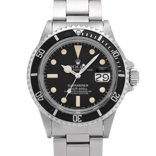 Submariner Date 1680 28th (manufactured circa 1971) Black ROLEX Men's [Pre-Owned].