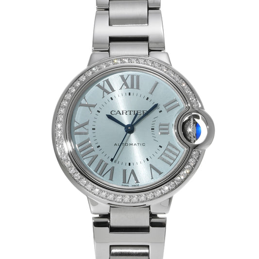 Ballon Bleu de Cartier 33mm W4BB0028 Blue CARTIER Ladies [Pre-owned].