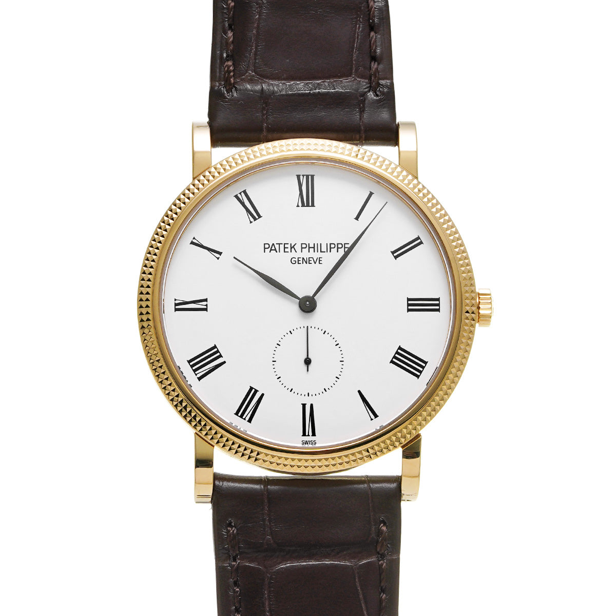 Calatrava 5119J-001 White PATEK PHILIPPE Men's [Pre-Owned].