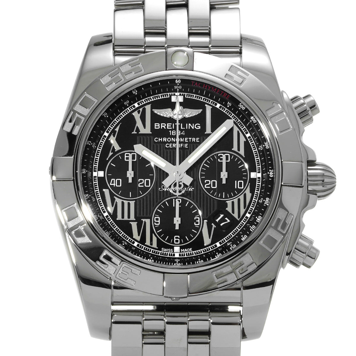 Chronomat 44 AB011012/B956 Black BREITLING Men's [Pre-Owned].