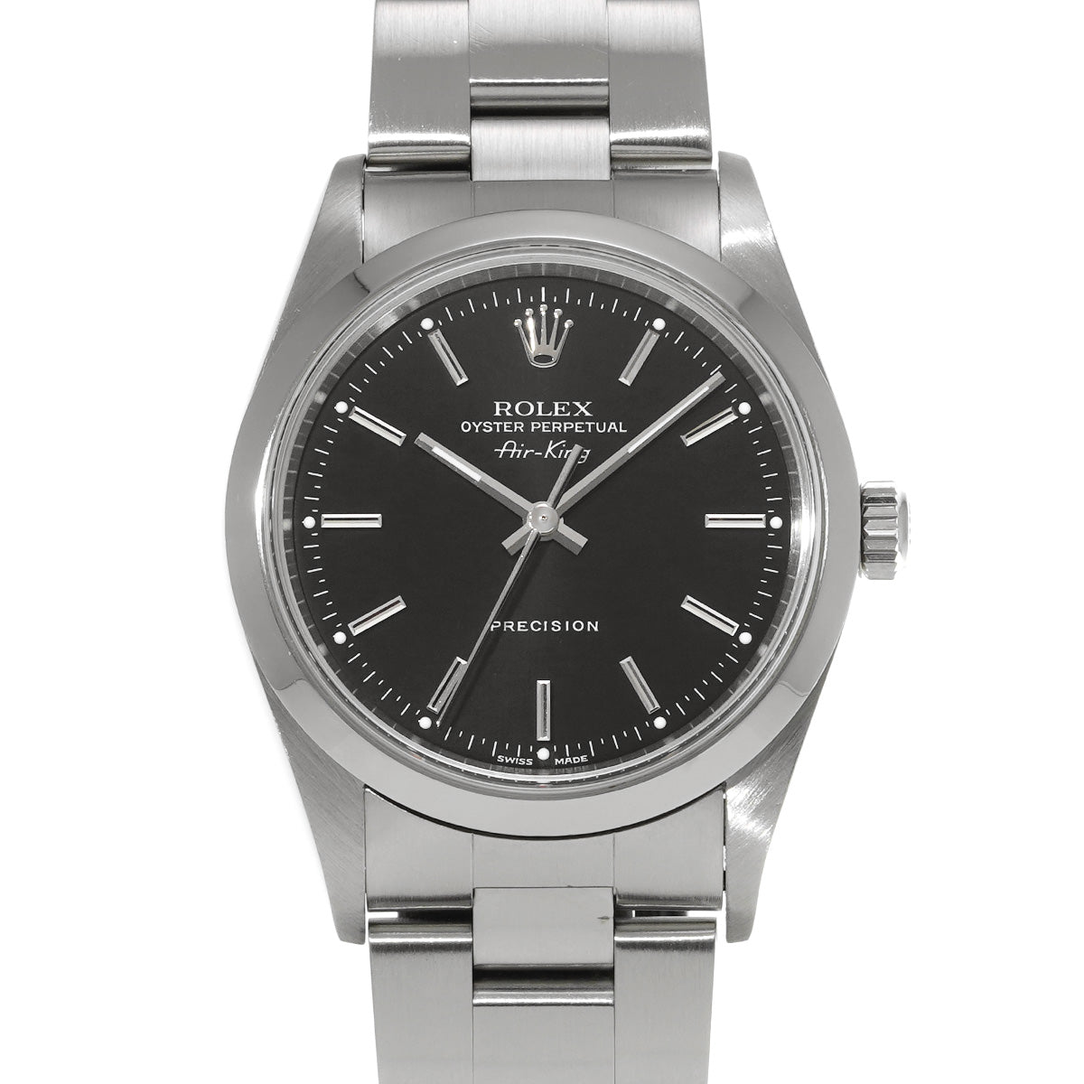 14000M Air-King K (made around 2002) Black ROLEX Men's [Pre-Owned].