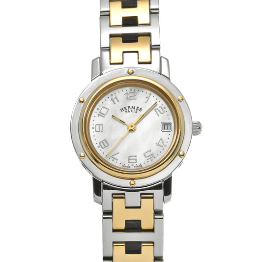 CL4.220 Clipper White MOP HERMES Ladies [Pre-owned].