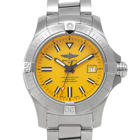 Avenger Automatic 45 Seawolf A17319101I1A1 Yellow BREITLING Men's [Pre-Owned].