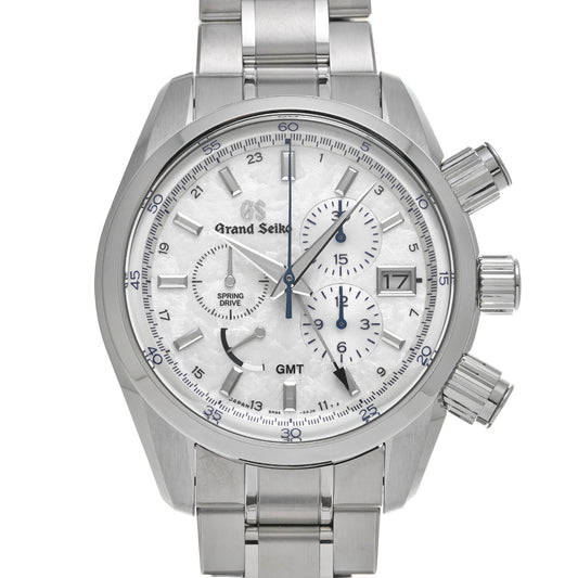 Sport Collection Spring Drive Chronograph GMT SBGC247 White Grand Seiko Men's [Pre-Owned].