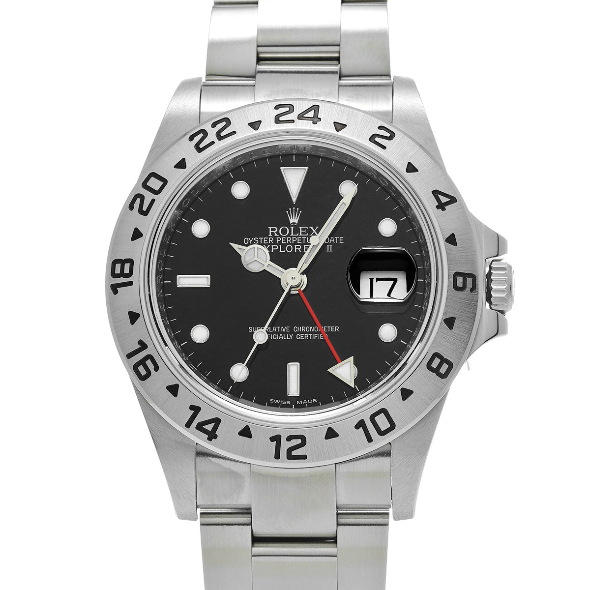 Explorer II 16570 G (made around 2010) Black ROLEX Men's [Pre-Owned].