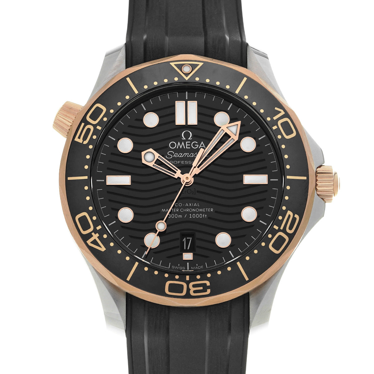 Seamaster Diver 300 Co-Axial Master Chronometer 210.22.42.20.01.002 Black OMEGA Men's [Pre-Owned].