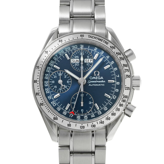 Speedmaster Triple Calendar 3523.80 Blue OMEGA Men's [Pre-Owned].