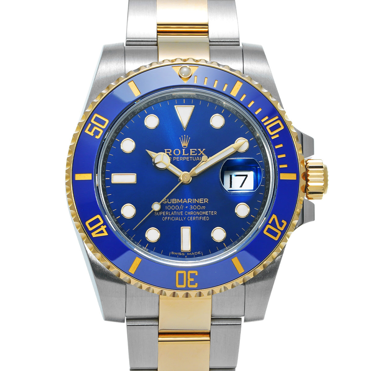 Submariner Date 116613LB Random Serial Blue ROLEX Men's [Pre-Owned].