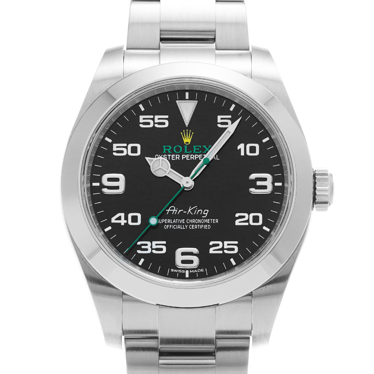 AIRKING 116900 Random Serial Black ROLEX Men's [Pre-owned].